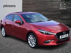 Red Used 2017 Mazda 3 Inclusive Hatchback | £9,250 (Fair price)