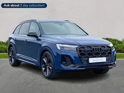 Blue New 2025 Audi Q7 Black Edition SUV | £60,499