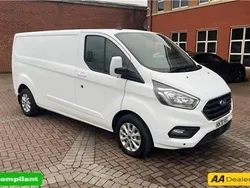 White Used 2021 Ford Transit Custom Limited | £13,199 (Fair price)