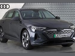 Grey Used 2023 Audi Q8 e-tron Sport SUV | £34,990 (Fair price)