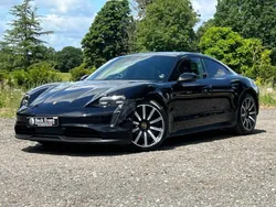 Black Used 2020 Porsche Taycan Performance Package Sedan | £38,995 (Fair price)