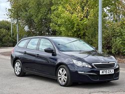 Blue Used 2015 Peugeot 308 Active Estate | £3,495 (Fair price)