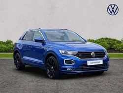 Blue Used 2019 VW T-Roc R-line SUV | £17,250 (Fair price)