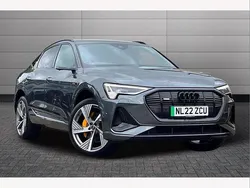 Grey Used 2022 Audi e-tron Sportback Advanced SUV | £36,850