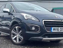 Blue Used 2016 Peugeot 3008 Allure Hatchback | £9,675 (Super price)