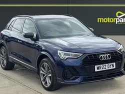 Blue Used 2022 Audi Q3 Black Edition SUV | £24,855 (Super price)