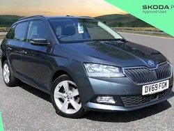 Quartz grey metallic Used 2019 Skoda Fabia SE L Estate | £9,995 (Fair price)