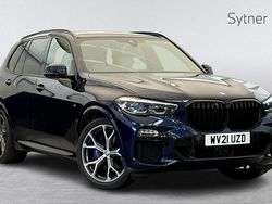 Blue Used 2021 BMW X5 M Sport SUV | £39,000 (Good price)