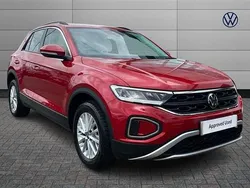 Red Used 2023 VW T-Roc Life SUV | £18,197 (Fair price)