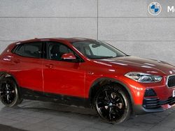 Sunset orange metallic Used 2022 BMW X2 Sport Line SUV | £18,495