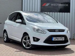 White Used 2014 Ford C-MAX Titanium X MPV | £3,990 (Fair price)