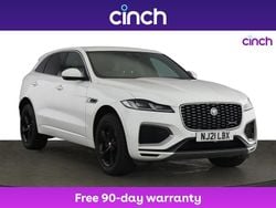 White Used 2021 Jaguar F-Pace R-Dynamic SUV | £26,549 (Good price)