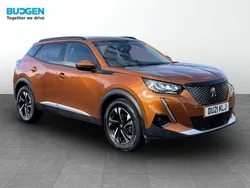Orange Used 2021 Peugeot 2008 Allure Premium SUV | £14,900 (Fair price)