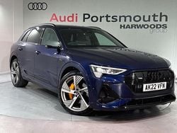 Blue Used 2022 Audi e-tron Advanced SUV | £38,590