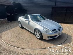 Silver Used 2008 Mercedes SLK200 Cabriolet | £5,500 (Fair price)