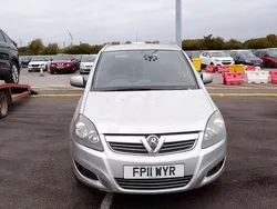 Yellow Used 2011 Vauxhall Zafira MPV | £1,995 (Fair price)