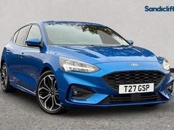 Blue Used 2021 Ford Focus ST-Line X Hatchback | £13,434 (Good price)