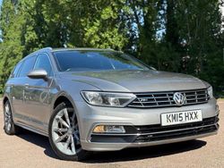 Silver Used 2015 VW Passat R-line Estate | £8,400 (Expensive)