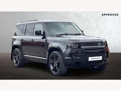 Santorini black Used 2022 Land Rover Defender SE Dynamic SUV | £56,895 (Good price)