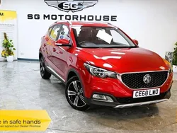 Red Used 2018 MG ZS Exclusive Sedan | £8,895 (Fair price)