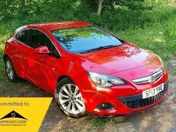 Red Used 2013 Vauxhall Astra GTC SRi Hatchback | £2,099 (Fair price)