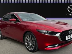 Red Used 2019 Mazda 3 Inclusive Sedan | £12,378 (Good price)