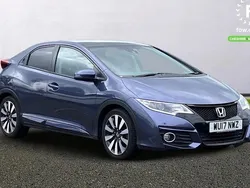 Blue Used 2016 Honda Civic SR Hatchback | £15,399 (A bit pricey)