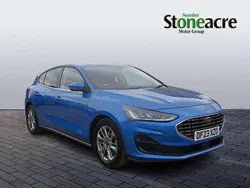 Blue Used 2023 Ford Focus Titanium Hatchback | £14,995 (Fair price)