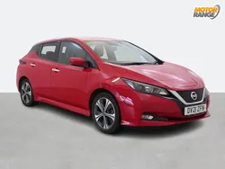 Red Used 2021 Nissan Leaf N-Connecta Hatchback | £8,895 (Good price)