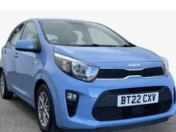 Blue Used 2022 Kia Picanto 2 Hatchback | £10,000 (Good price)