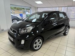 Black Used 2016 Kia Picanto 2 Hatchback | £6,495 (Fair price)
