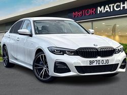 White Used 2021 BMW 330e M Sport Sedan | £22,800 (Fair price)