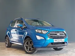 Blue Used 2022 Ford Ecosport ST-Line SUV | £14,498 (Fair price)