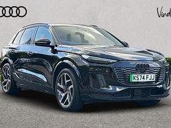 Black Used 2024 Audi Q6 e-tron Advanced SUV | £50,894 (Fair price)