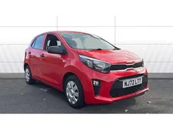 Red Used 2022 Kia Picanto 4 Hatchback | £9,852 (Good price)