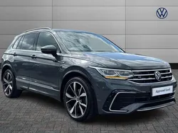 Grey Used 2022 VW Tiguan R-line SUV | £29,790 (Fair price)