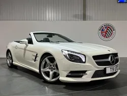 White Used 2015 Mercedes SL400 AMG Cabriolet | £20,995 (Fair price)