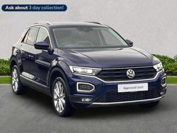 Blue Used 2019 VW T-Roc SEL SUV | £16,750 (Fair price)