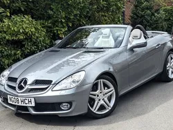 Silver Used 2008 Mercedes SLK350 Cabriolet | £6,995 (Fair price)