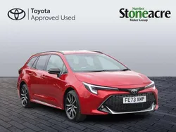 Red Used 2023 Toyota Corolla Sport Estate | £26,000 (Fair price)