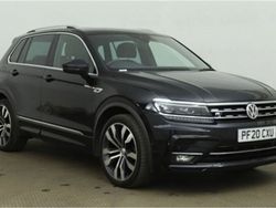Black Used 2020 VW Tiguan R-line SUV | £20,985 (Good price)