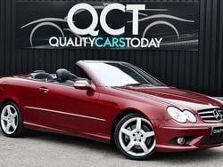 Red Used 2009 Mercedes CLK200 Cabriolet | £6,950