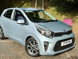 Blue Used 2019 Kia Picanto 2 Hatchback | £9,995 (Fair price)