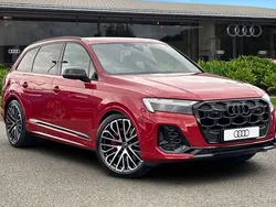 Red New 2025 Audi SQ7 Black Edition SUV | £85,350