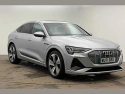 Silver Used 2021 Audi e-tron Sportback S-Line SUV | £26,900 (Fair price)