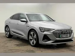 Silver Used 2021 Audi e-tron Sportback S-Line SUV | £26,900 (Fair price)