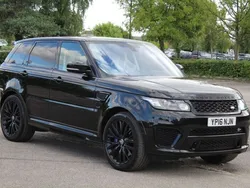 Black Used 2016 Land Rover Range Rover Sport SVR SUV | £26,990 (Fair price)