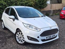 White Used 2017 Ford Fiesta Titanium Hatchback | £3,290 (Fair price)