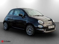 Black Used 2021 Fiat 500 Dolcevita Hatchback | £9,795 (Fair price)