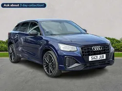 Blue Used 2021 Audi Q2 Black Edition SUV | £25,196 (A bit pricey)